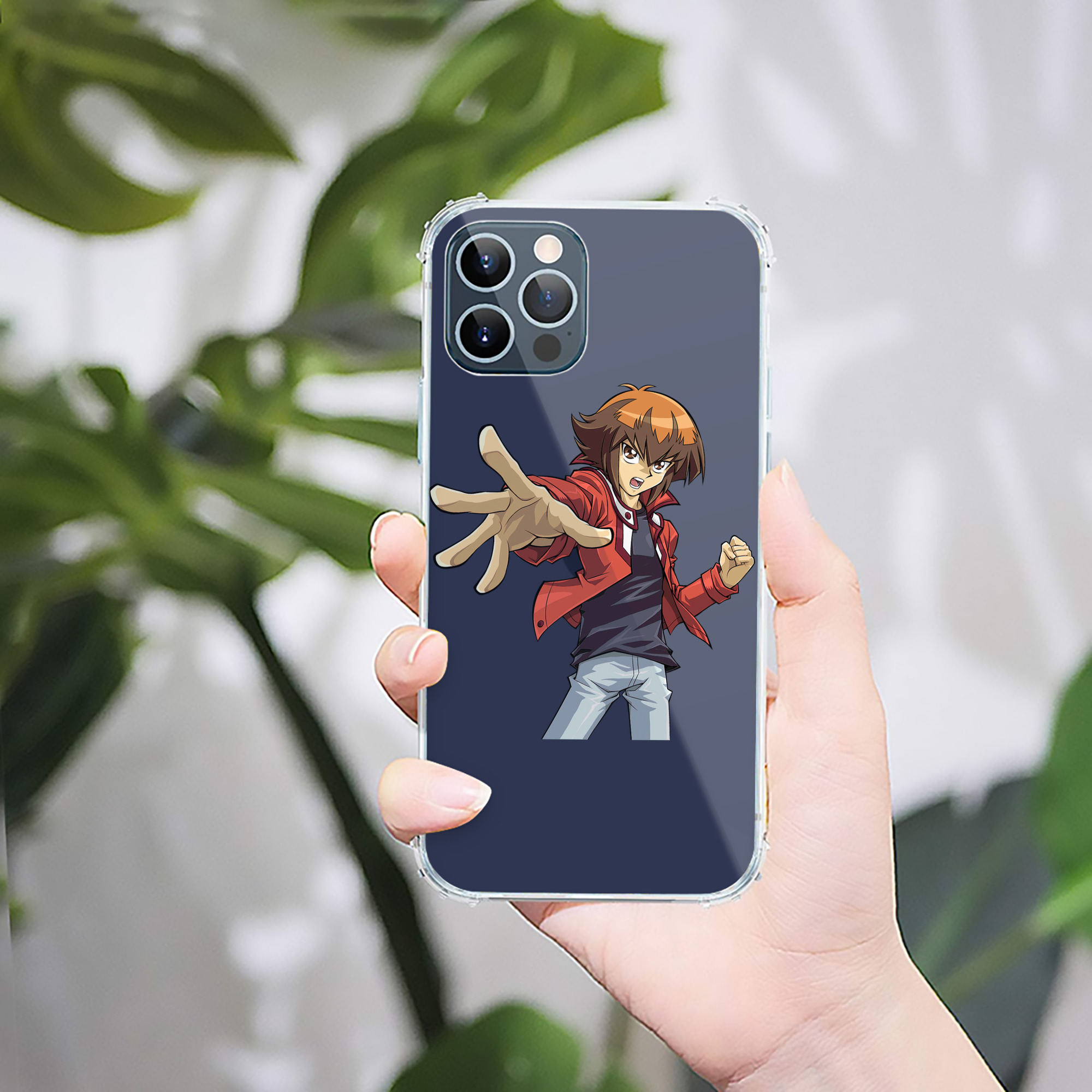（画像用） 遊☆戯☆王 Yu-Gi-Oh! 【iPhone 12シリーズ対応】透明スマホケース（クリアソフトケース）